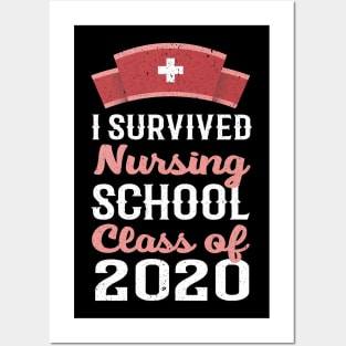 i survived nursing school class of 2020 Posters and Art